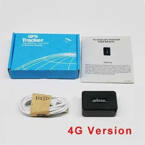 Mini GPS Car Tracker with Real-Time Tracking & Alerts TK913-With Box And Charger