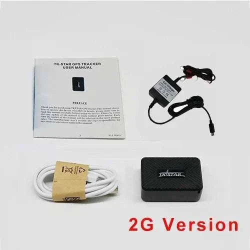 Mini GPS Car Tracker with Real-Time Tracking & Alerts TK913-With Box And Charger