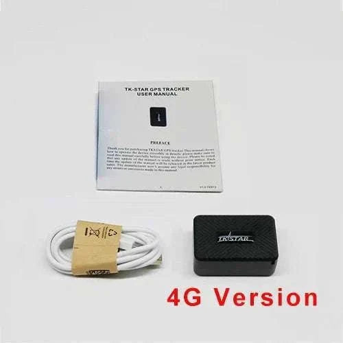Mini GPS Car Tracker with Real-Time Tracking & Alerts TK913-With Box And Charger