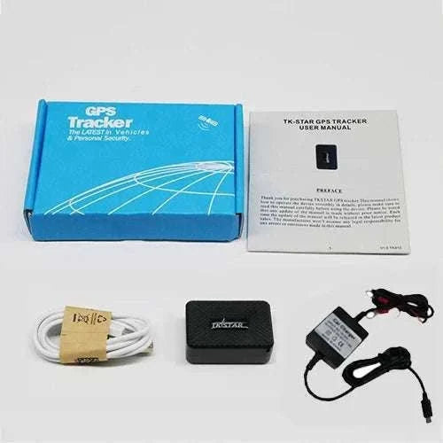 Mini GPS Car Tracker with Real-Time Tracking & Alerts TK913-With Box And Charger