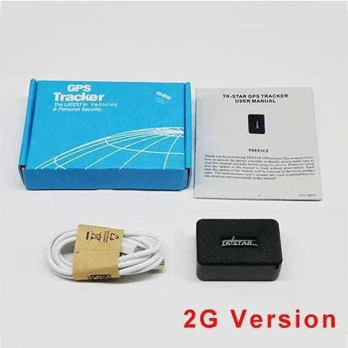 Mini GPS Car Tracker with Real-Time Tracking & Alerts TK913-With Box And Charger