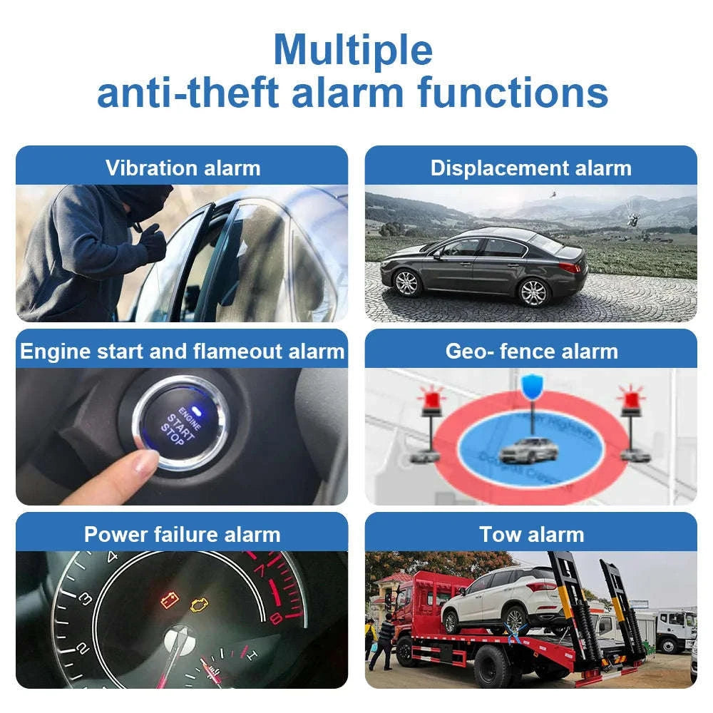 Mini GPS Tracker for Car, Motorcycle and Bike with Engine Cut-1 J16 wire