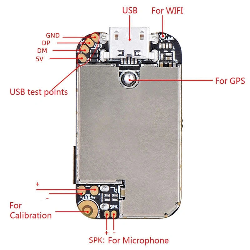 Mini GPS Tracker PCB ZX303 Real-Time Multi-Mode Tracking Board-zx303