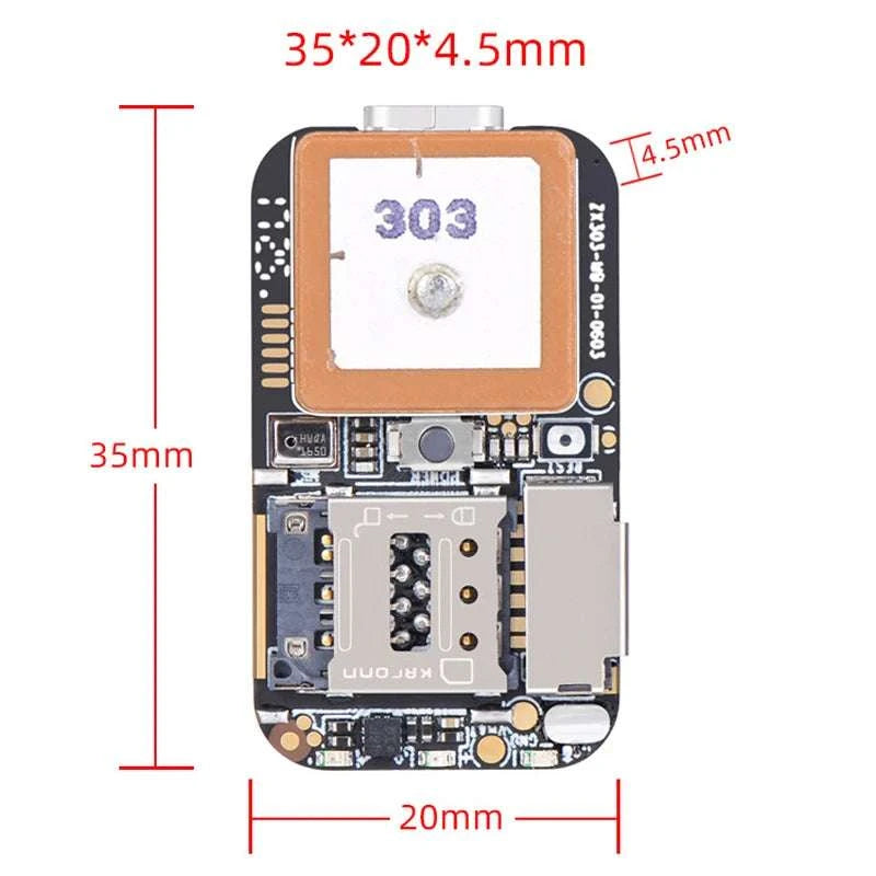 Mini GPS Tracker PCB ZX303 Real-Time Multi-Mode Tracking Board-zx303