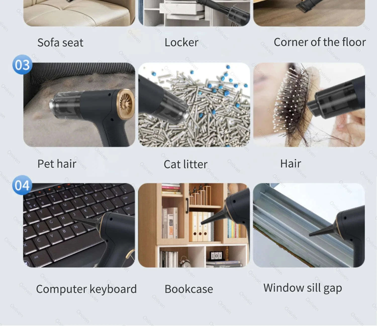 Mini Handheld Car Vacuum Cleaner – 98000PA Suction-Pro 2hapa