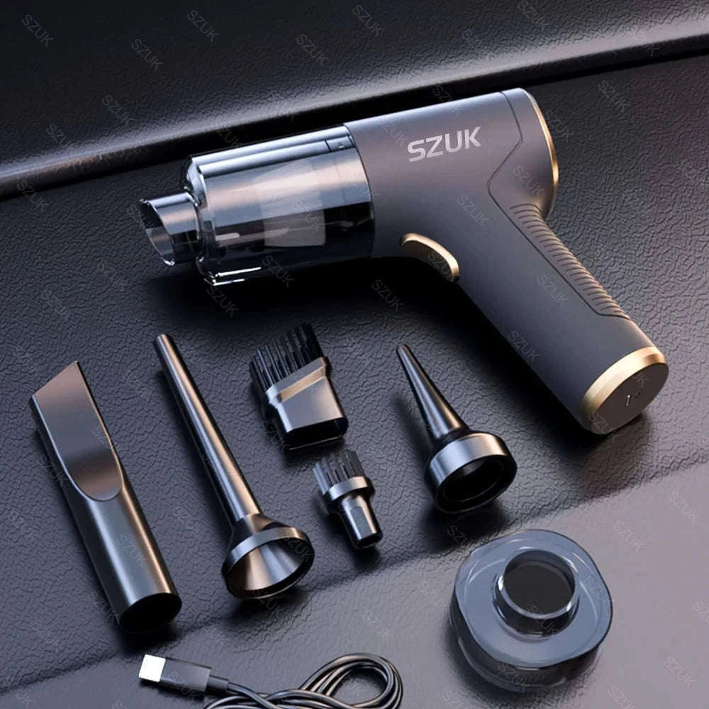 Mini Handheld Car Vacuum Cleaner with 98000PA Suction-Pro 2hapa