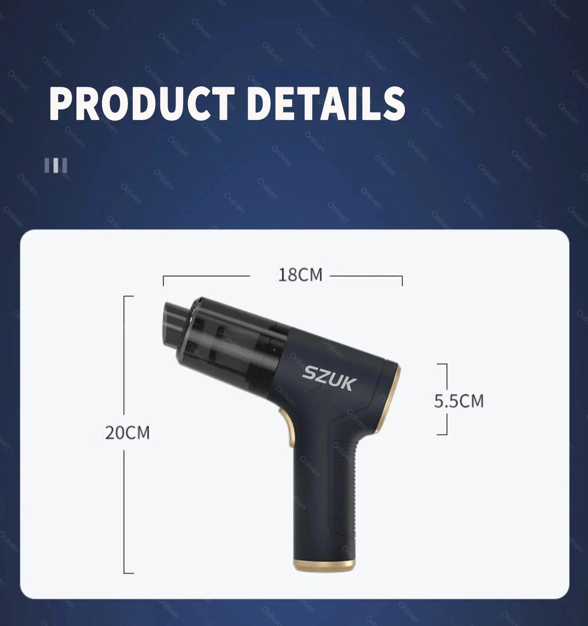 Mini Handheld Car Vacuum Cleaner with 98000PA Suction-Pro 2hapa
