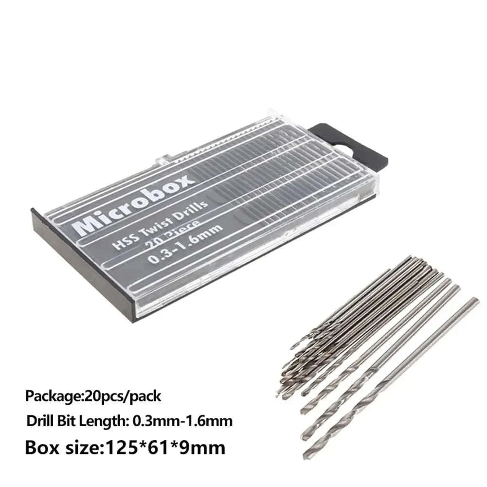 Mini HSS Precision Drill Bits Set (0.3mm–1.6mm)-Default Title
