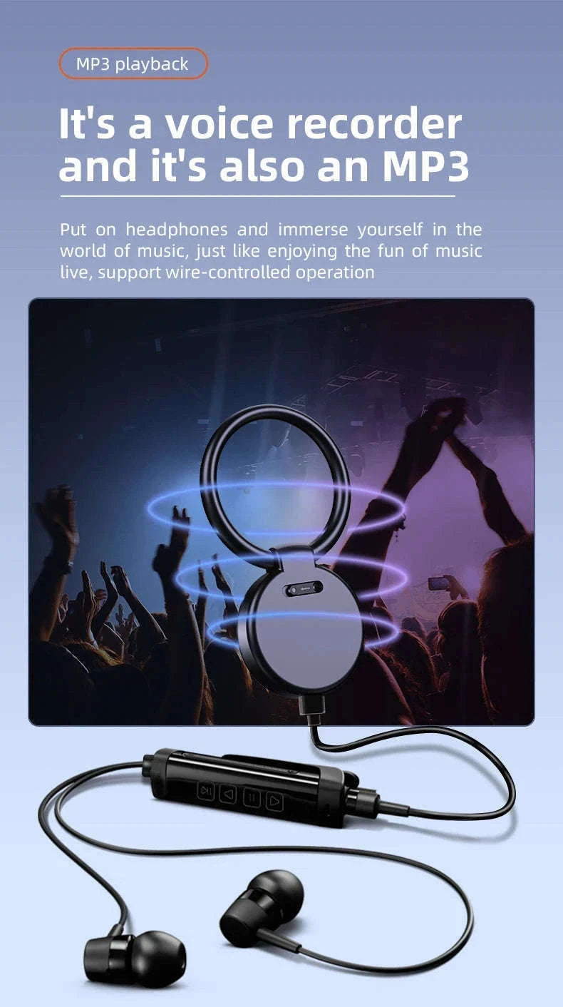 Mini Keychain Voice Activated Recorder with Noise Reduction-Voice recorder / 8 GB