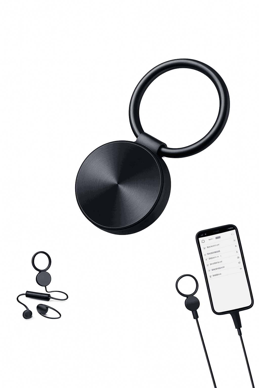Mini Keychain Voice Activated Recorder with Noise Reduction-Voice recorder / 8 GB