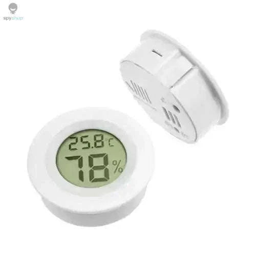 Mini LCD Digital Thermometer & Hygrometer for Accurate Monitoring-Black 1pc