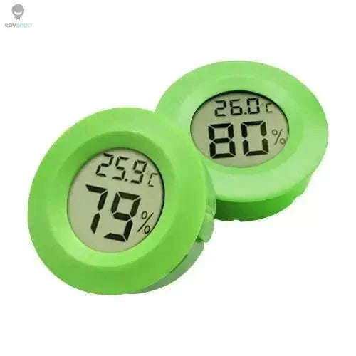 Mini LCD Digital Thermometer & Hygrometer for Accurate Monitoring-Black 1pc