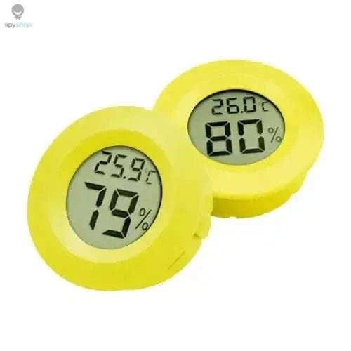 Mini LCD Digital Thermometer & Hygrometer for Accurate Monitoring-Black 1pc