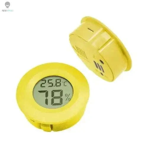 Mini LCD Digital Thermometer & Hygrometer for Accurate Monitoring-Black 1pc