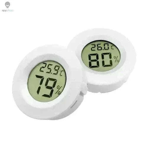 Mini LCD Digital Thermometer & Hygrometer for Accurate Monitoring-Black 1pc