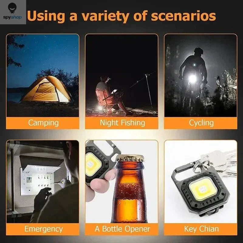 Mini LED Flashlight – Compact Everyday Light with USB‑C Recharge-W5130 LED Flashlight