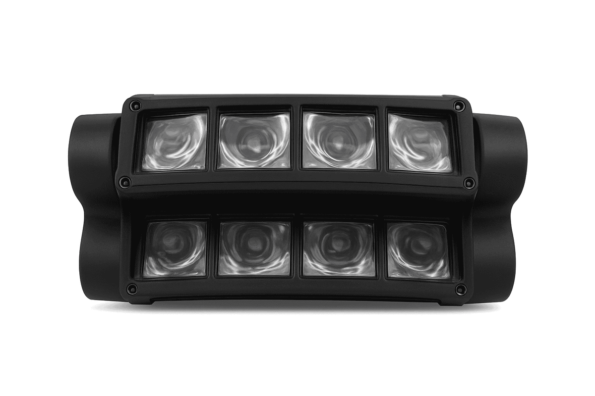 Mini LED RGBW Moving Head Light for Stage Effects-CZECH REPUBLIC