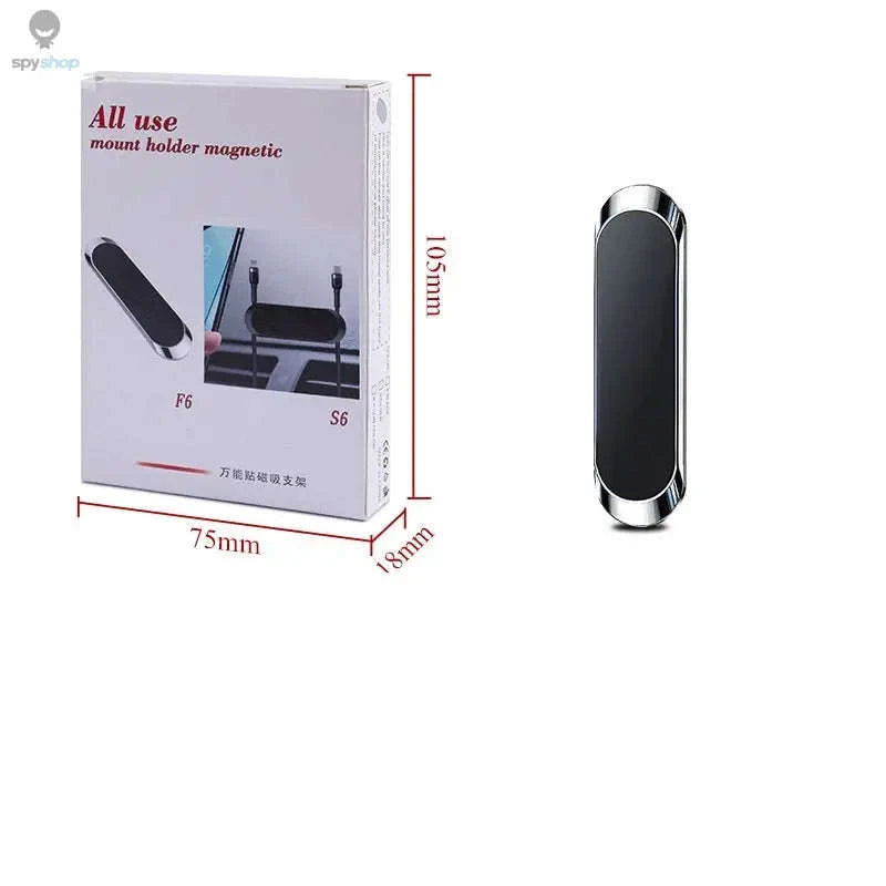 Mini Magnetic Car Phone Holder for a Cleaner, Safer Dash-Black