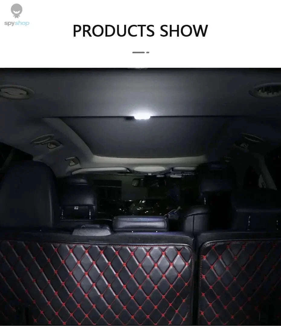 Mini Magnetic Car Touch Light – Touch-Activated LED Interior Light-White 1pc