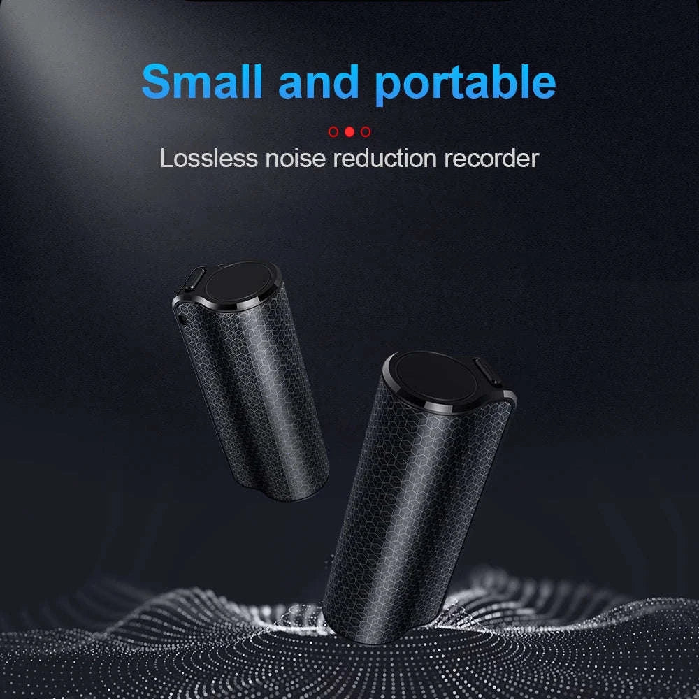 Mini Magnetic Voice Recorder Pen with 40-Day Recording & HD Audio-black / 16 GB