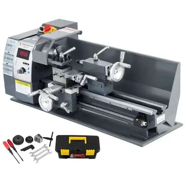 Mini Metal Lathe Machine Variable Speed 550W–1100W Multi-Size-180 x 350 mm 550W / United States