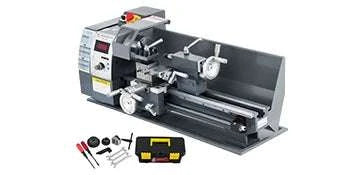 Mini Metal Lathe Machine Variable Speed 550W–1100W Multi-Size-180 x 350 mm 550W / United States