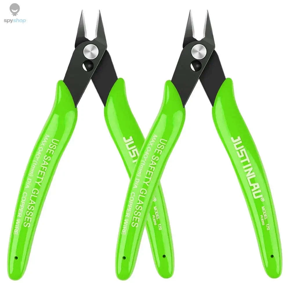 Mini Nose Cutting Pliers Set – Precision Wire and Cable Trimming Tools-Coffee