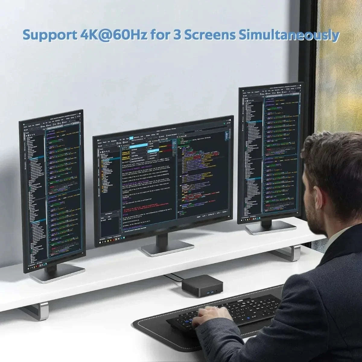 Mini PC Windows 11 Pro with Intel Core i9 Performance-16GB RAM / 256GB SSD