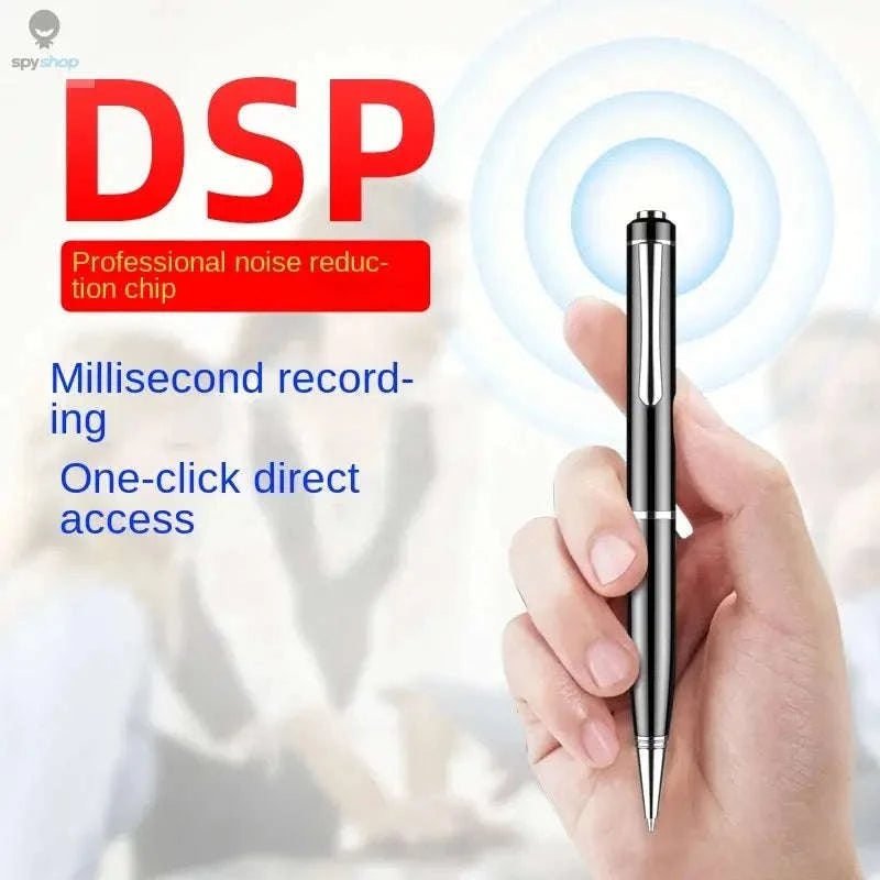 Mini Pen Voice Recorder – Discreet Audio Capture with Large Storage-black / 128GB