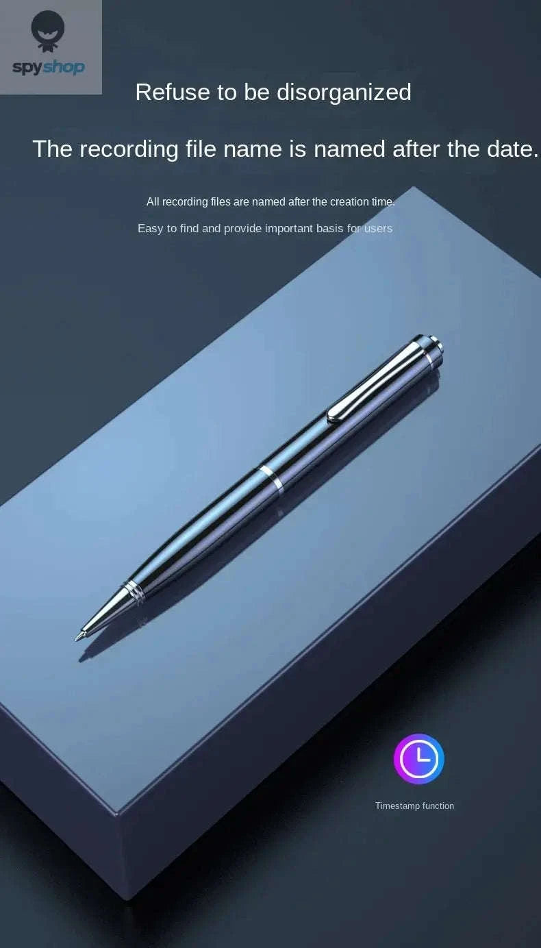 Mini Pen Voice Recorder – Discreet Audio Capture with Large Storage-black / 128GB