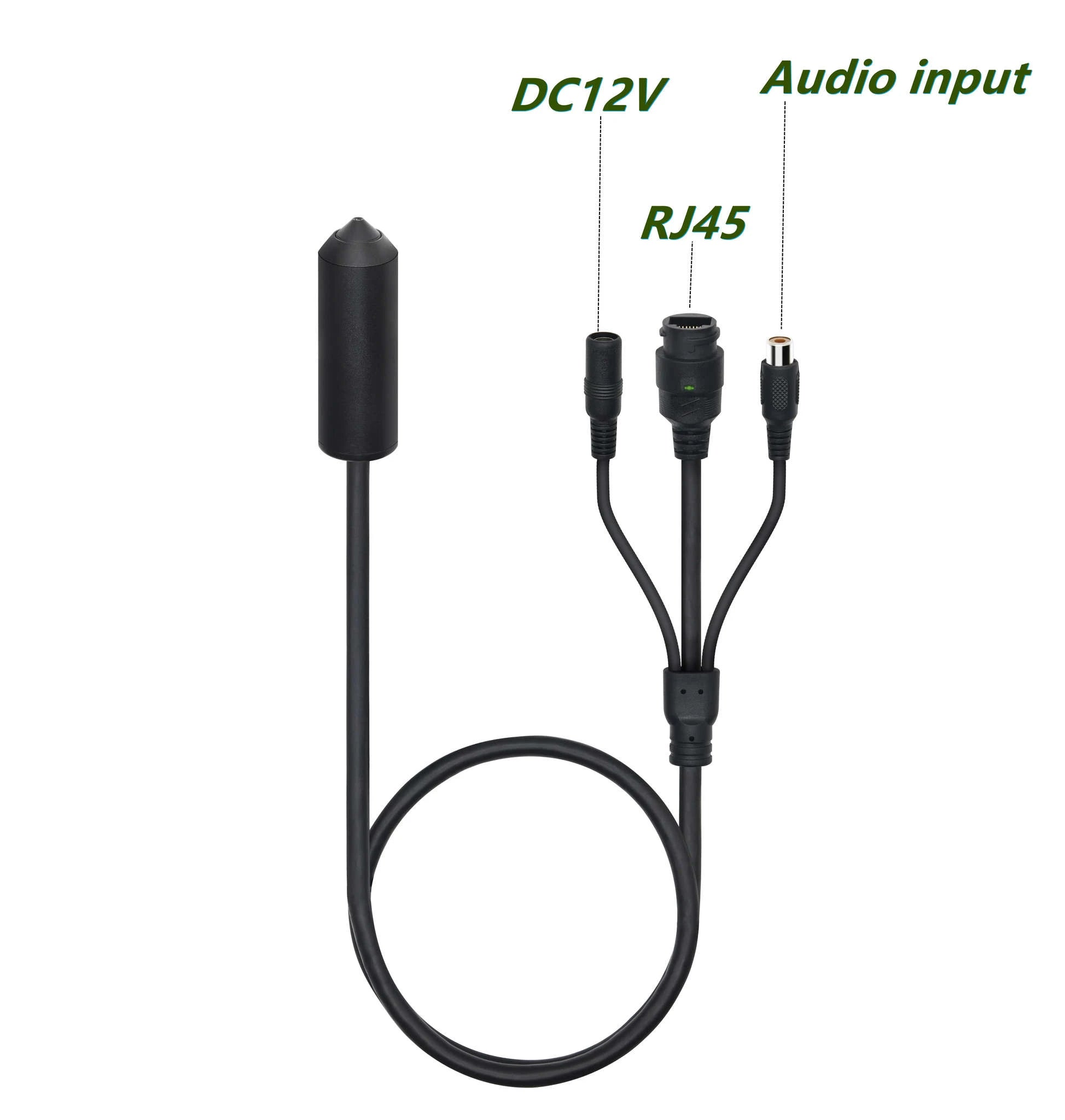 Mini POE Bullet IP Camera with 3.7mm Lens-4MP POE 48V