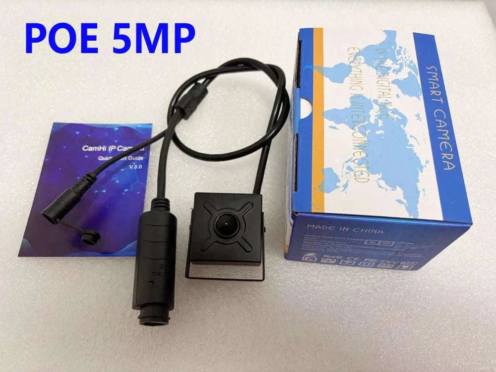 Mini POE IP Security Camera with Motion Detection and Audio-2MP POE