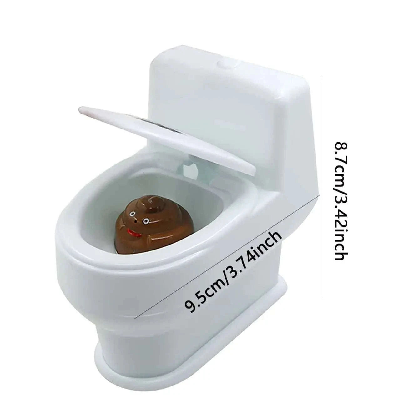 Mini Poop Spray Prank Toy-White