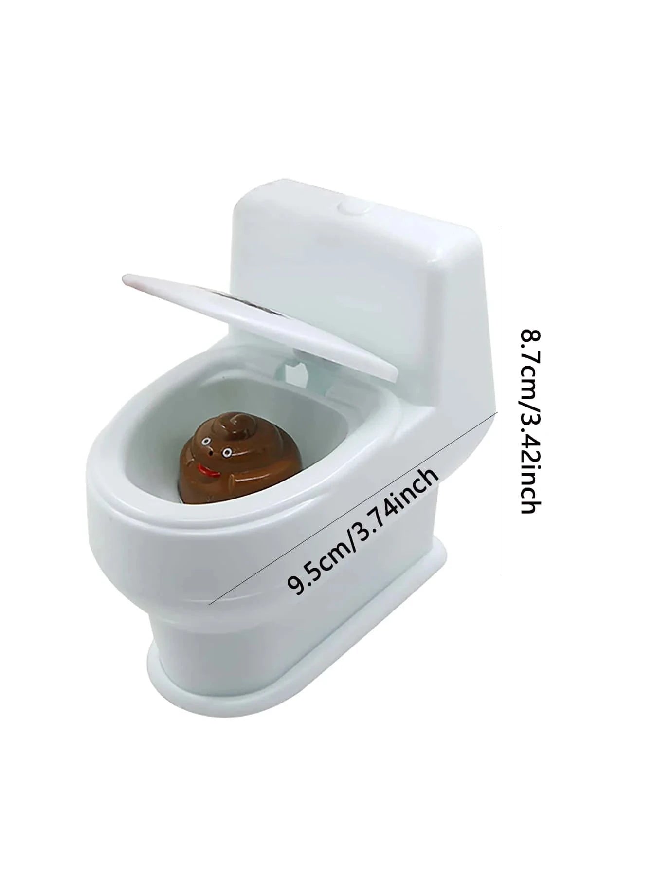 Mini Poop Spray Prank Toy-White