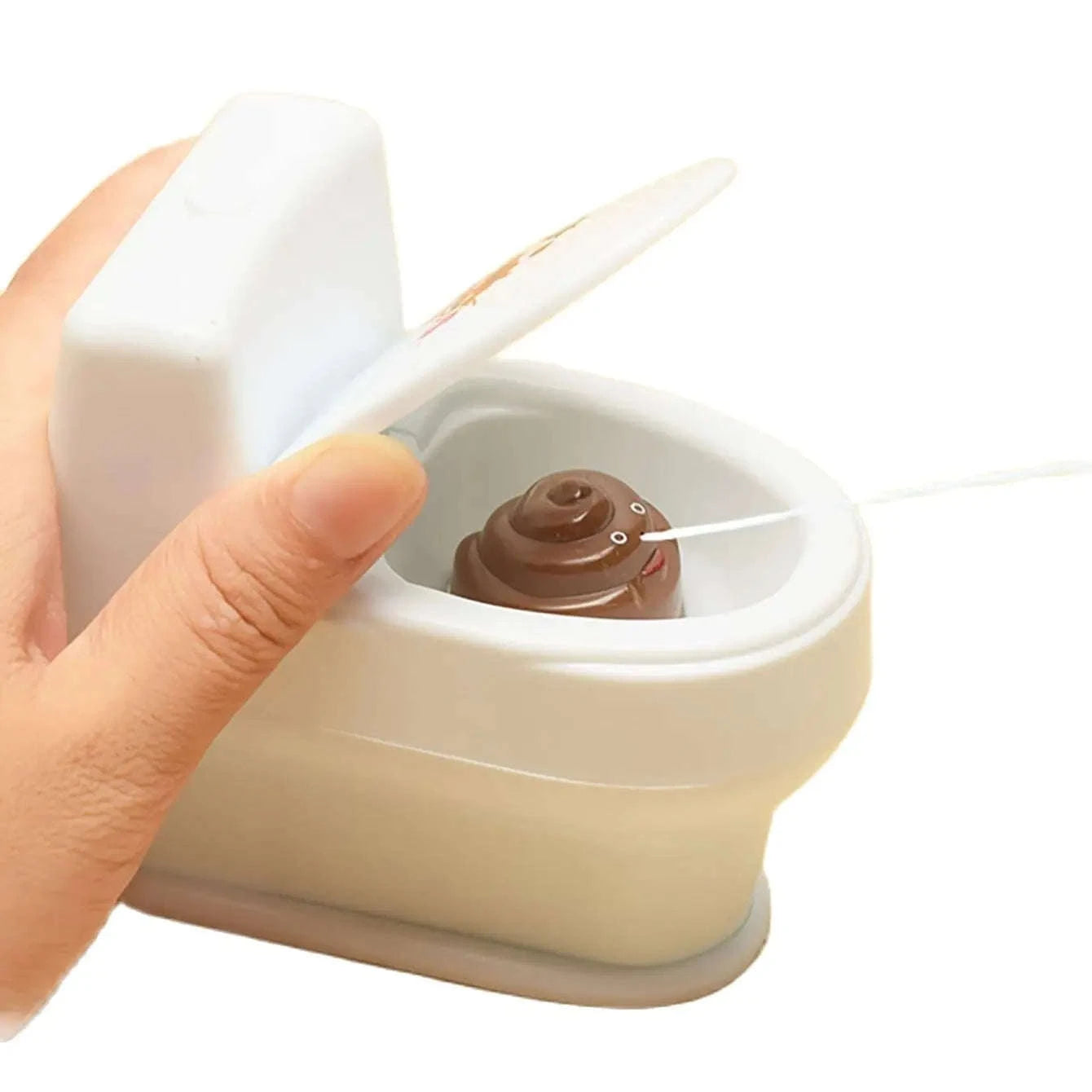 Mini Poop Spray Prank Toy-White