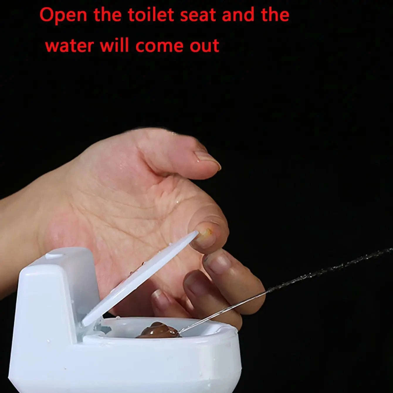 Mini Poop Spray Prank Toy-White