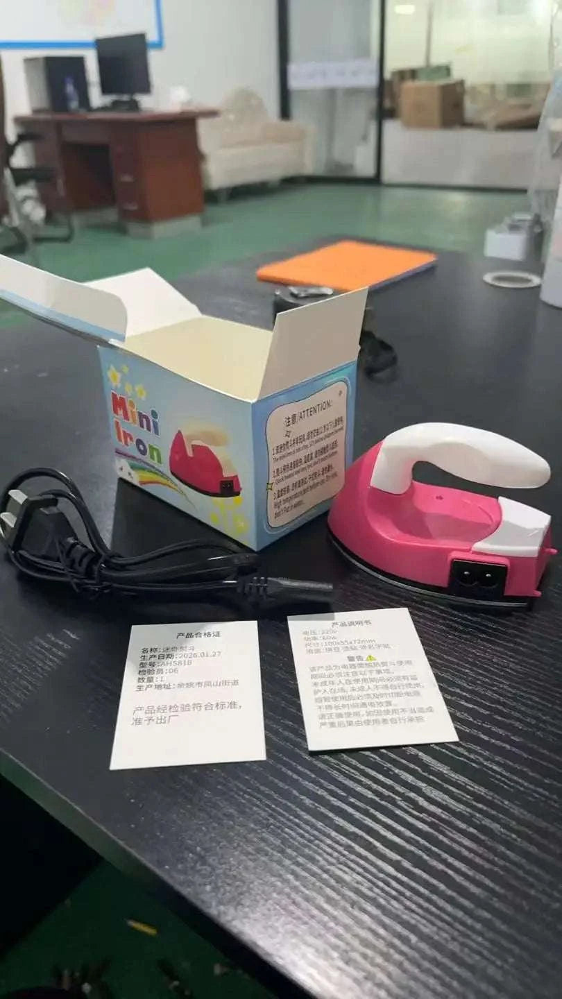 Mini Portable Electric Iron for Travel, Crafts & Quick Wrinkle Removal-China Mainland
