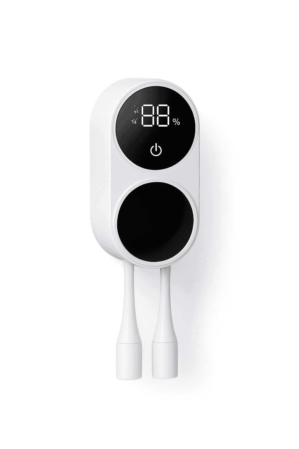 Mini Portable UV Toothbrush Sterilizer for Cleaner Daily Use-WHITE