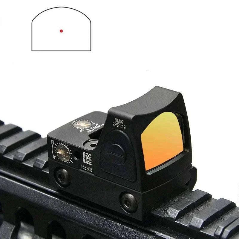 Mini Red Dot Sight 1× Reflex Scope with 20mm Rail Mount-RMR Black / france