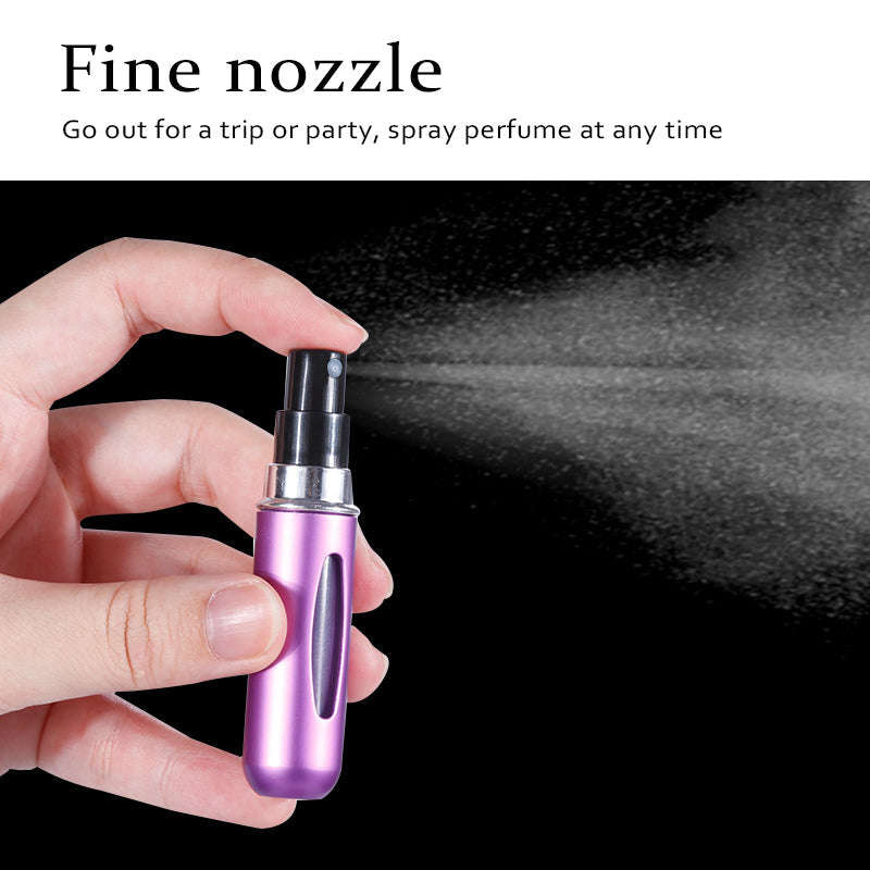 Mini Refillable Spray Container Portable Travel Atomizer-5 And 8ML 1Set-10PCS