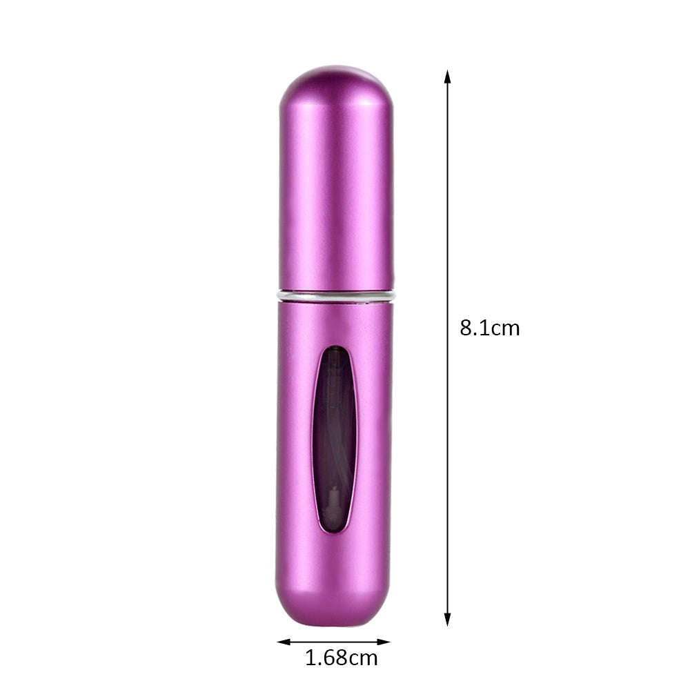 Mini Refillable Travel Perfume Atomizer Spray Container-5 And 8ML 1Set-10PCS