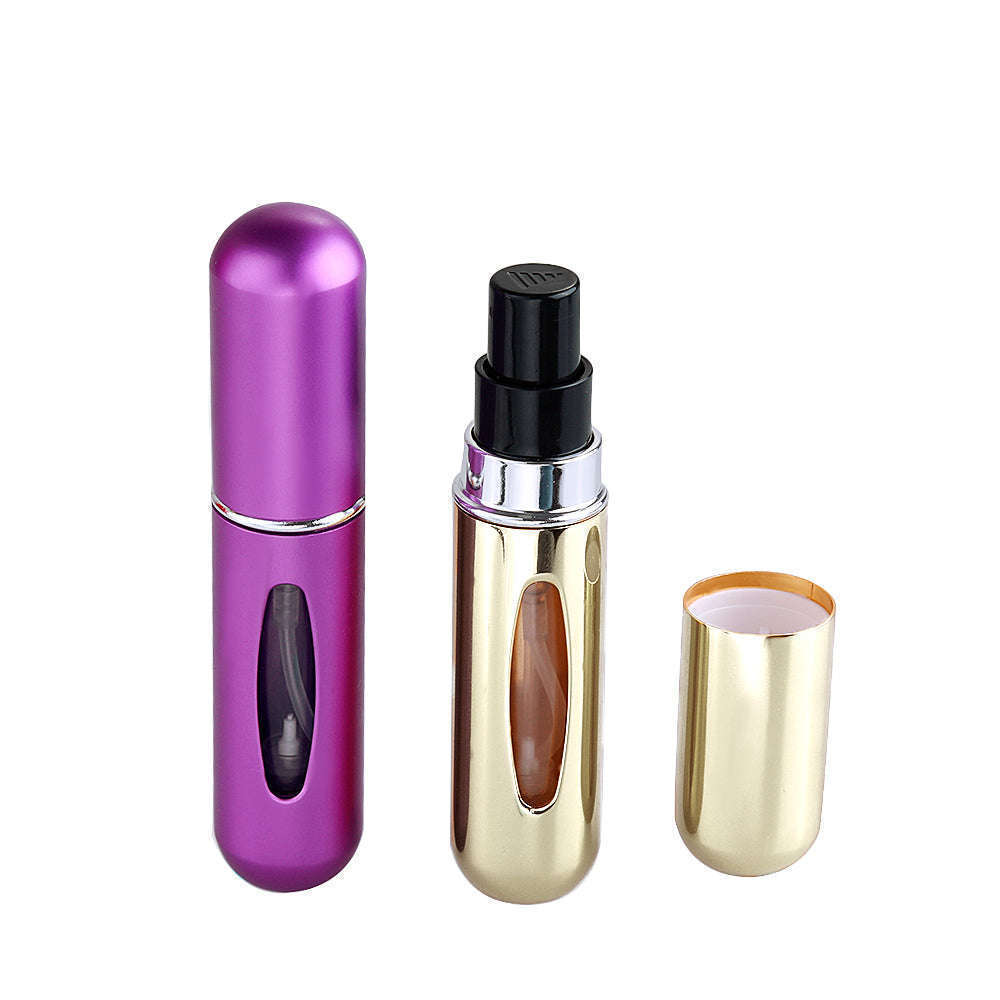 Mini Refillable Travel Perfume Atomizer Spray Container-5 And 8ML 1Set-10PCS