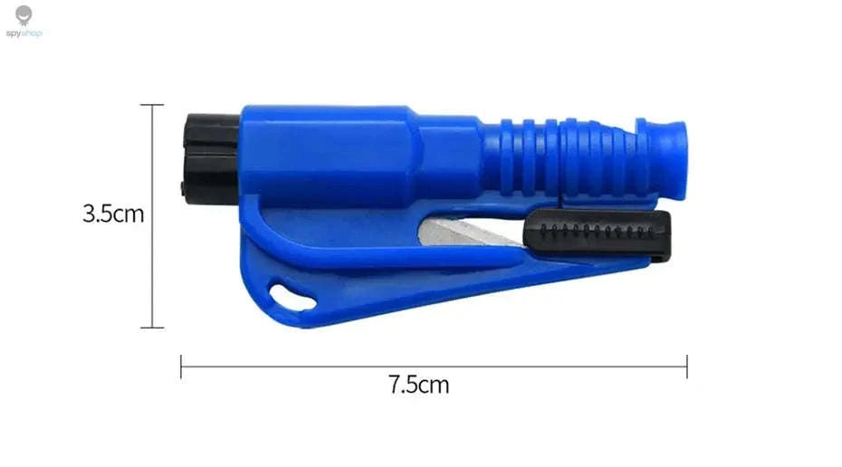 Mini Safety Hammer Keychain – Compact Car Escape Glass Breaker-PURPLE