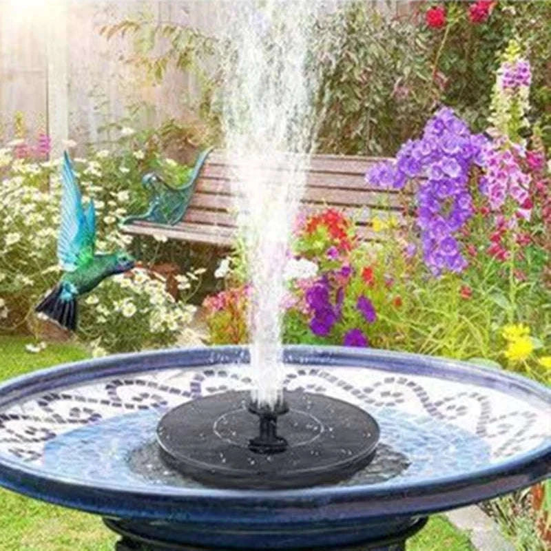 Mini Solar Water Fountain for Ponds and Bird Baths-PQ 13CM