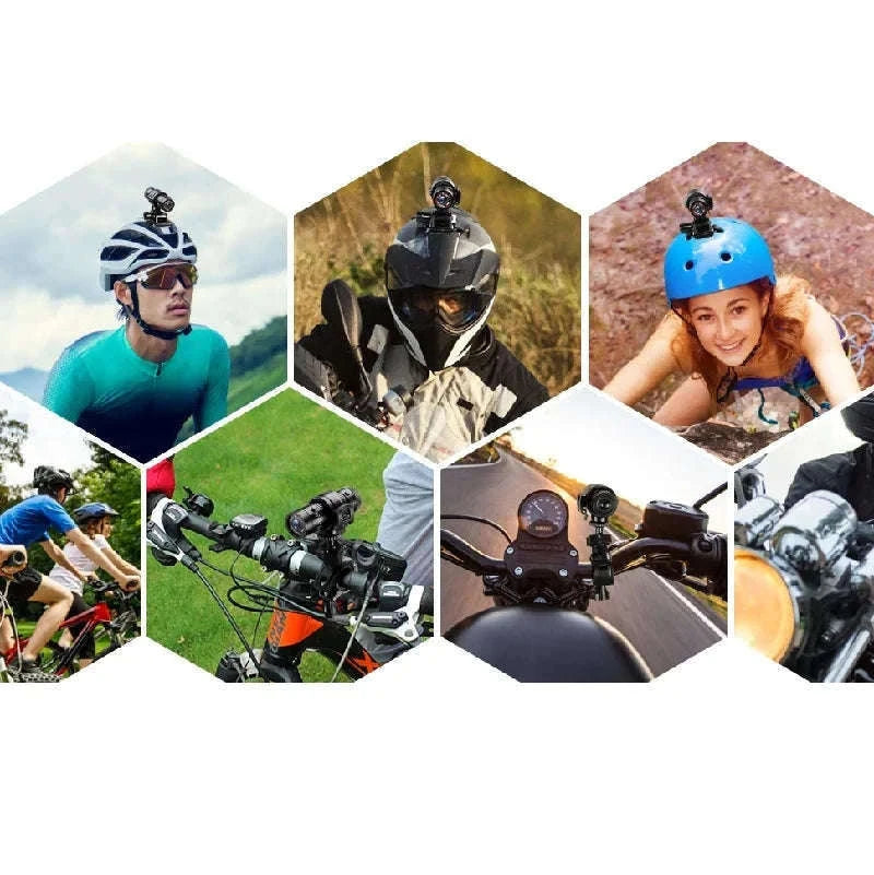 Mini Sport DV Full HD Helmet Action Camera-black / Only F9