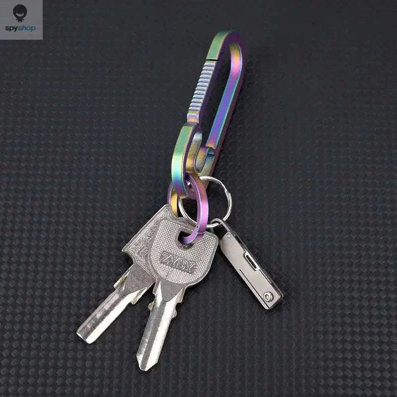 Mini Titanium Folding Knife for Everyday Carry and Quick Cuts-titanium alloy B