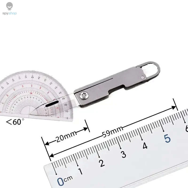 Mini Titanium Folding Knife - Portable EDC Tool-titanium alloy B