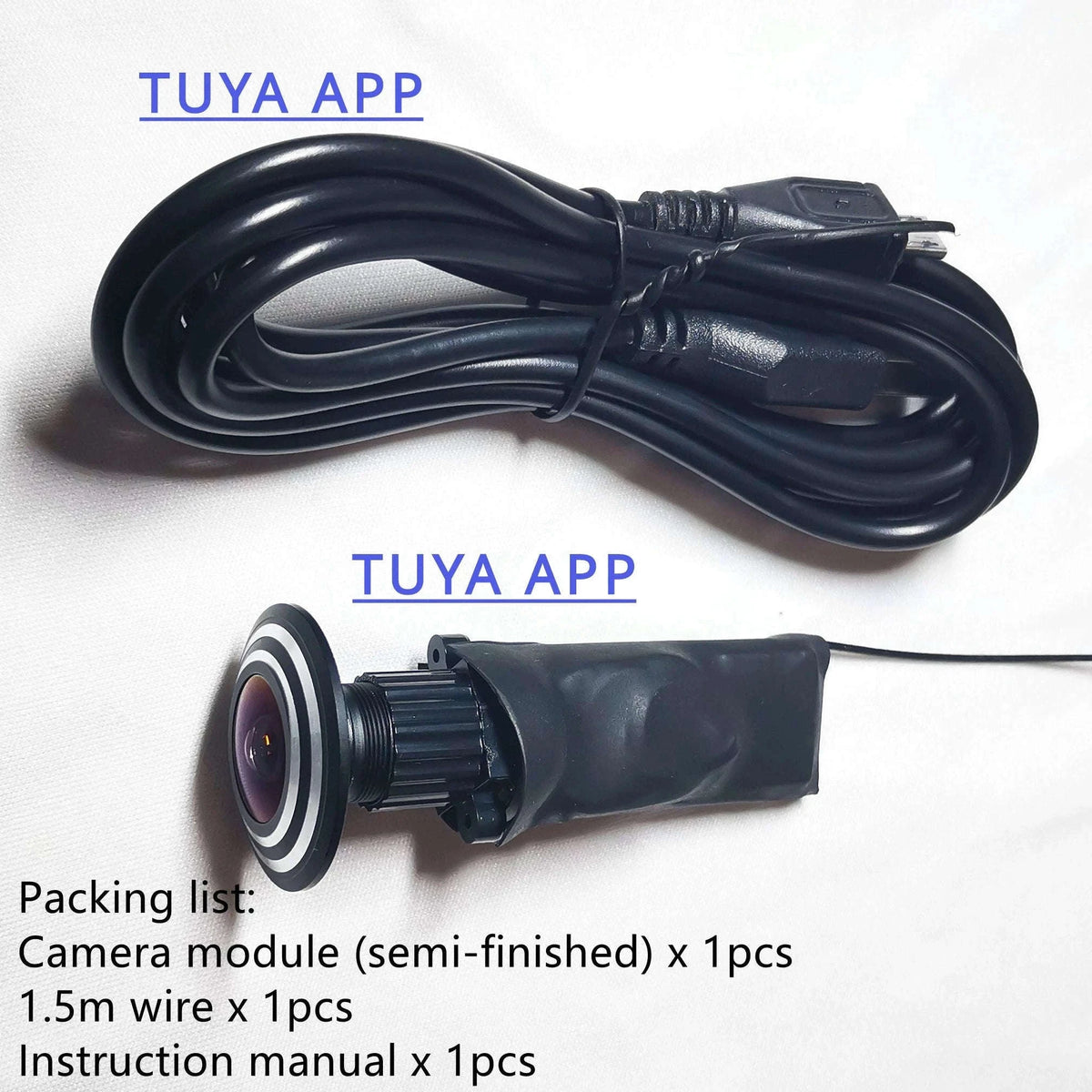 Mini Tuya 1080P Wireless IP Camera Module for Smart Monitoring-3.7mm lens