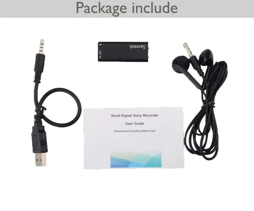 Mini USB Pen Voice Activated Audio Recorder-China Mainland / 32 GB