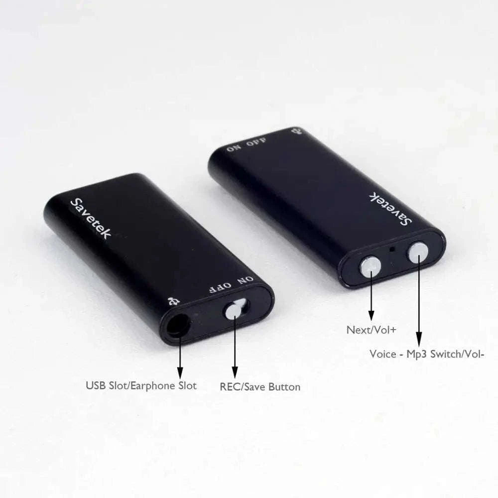Mini USB Pen Voice Activated Audio Recorder-China Mainland / 32 GB